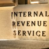 IRS Internal Revenue Service Sign