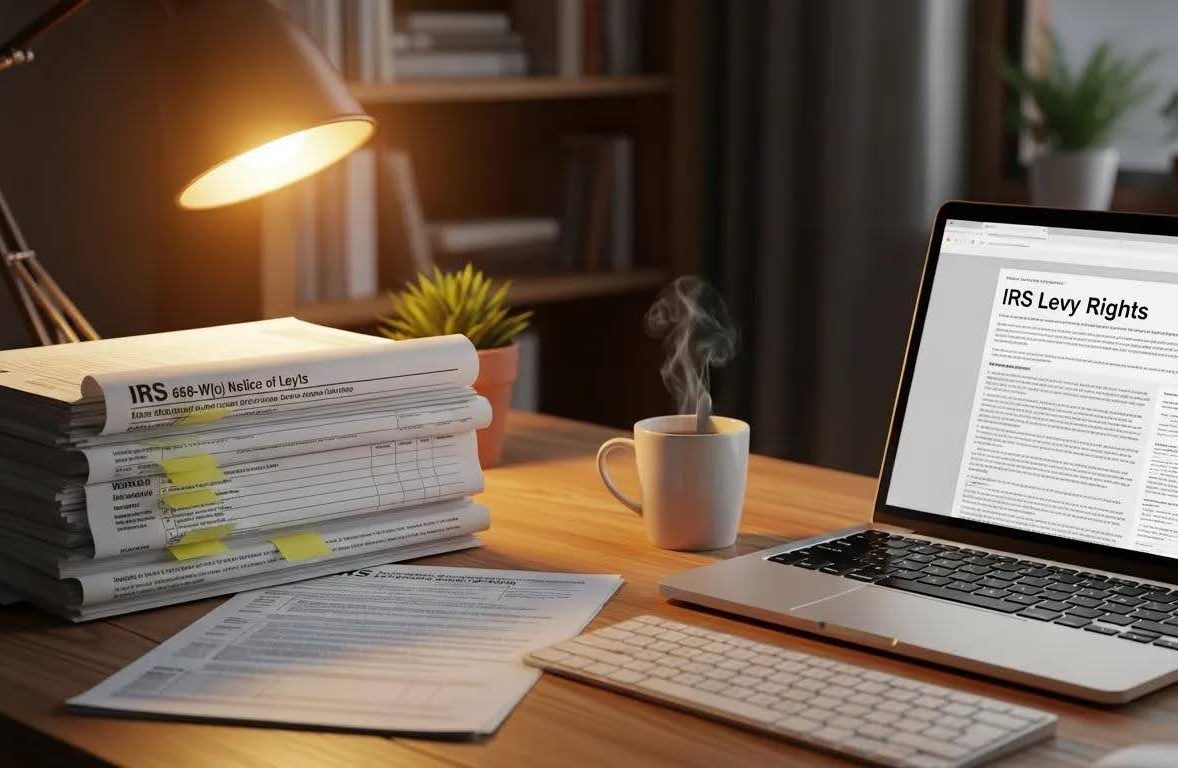 Collection Due Process (CDP) Hearings: Protect Yourself from IRS Levies